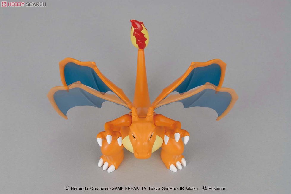 Pokemon Plastic Model Collection No.29 Lizardon Evolution Set by Bandai