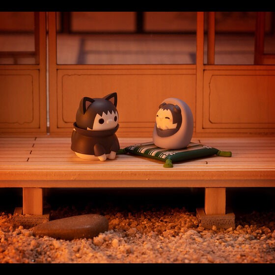 PRE-ORDER : NARUTO Shippuden Nyaruto! It's A Little Old-fashioned Konoha Hidden Village! [BOX Set with Mini Cushion Mascot]