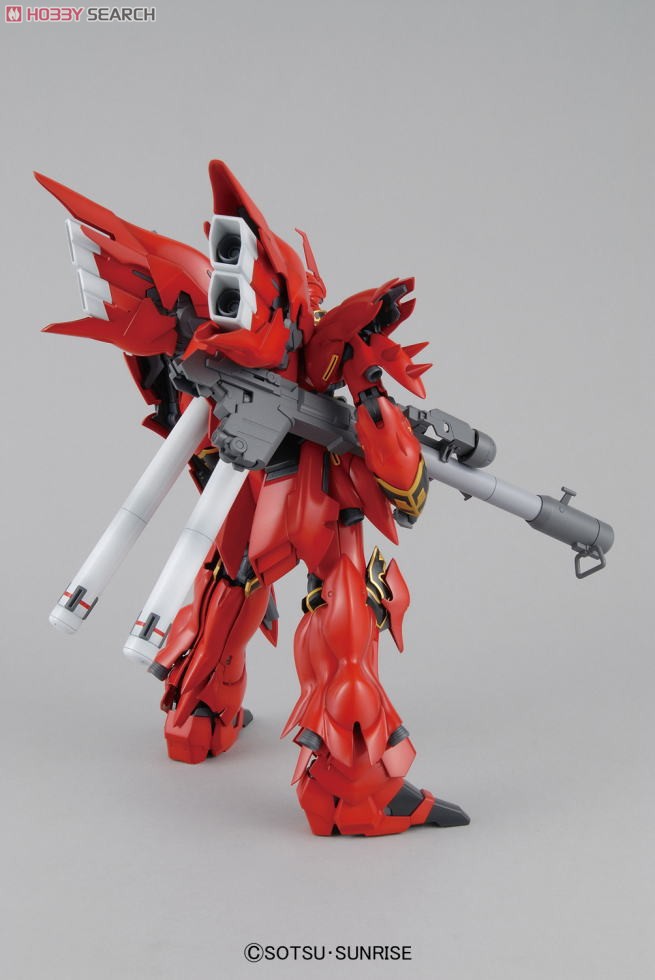 MG 1/100 MSN-06S Sinanju Neo Zeon Mobile Suit Customized for Newtype by Bandai
