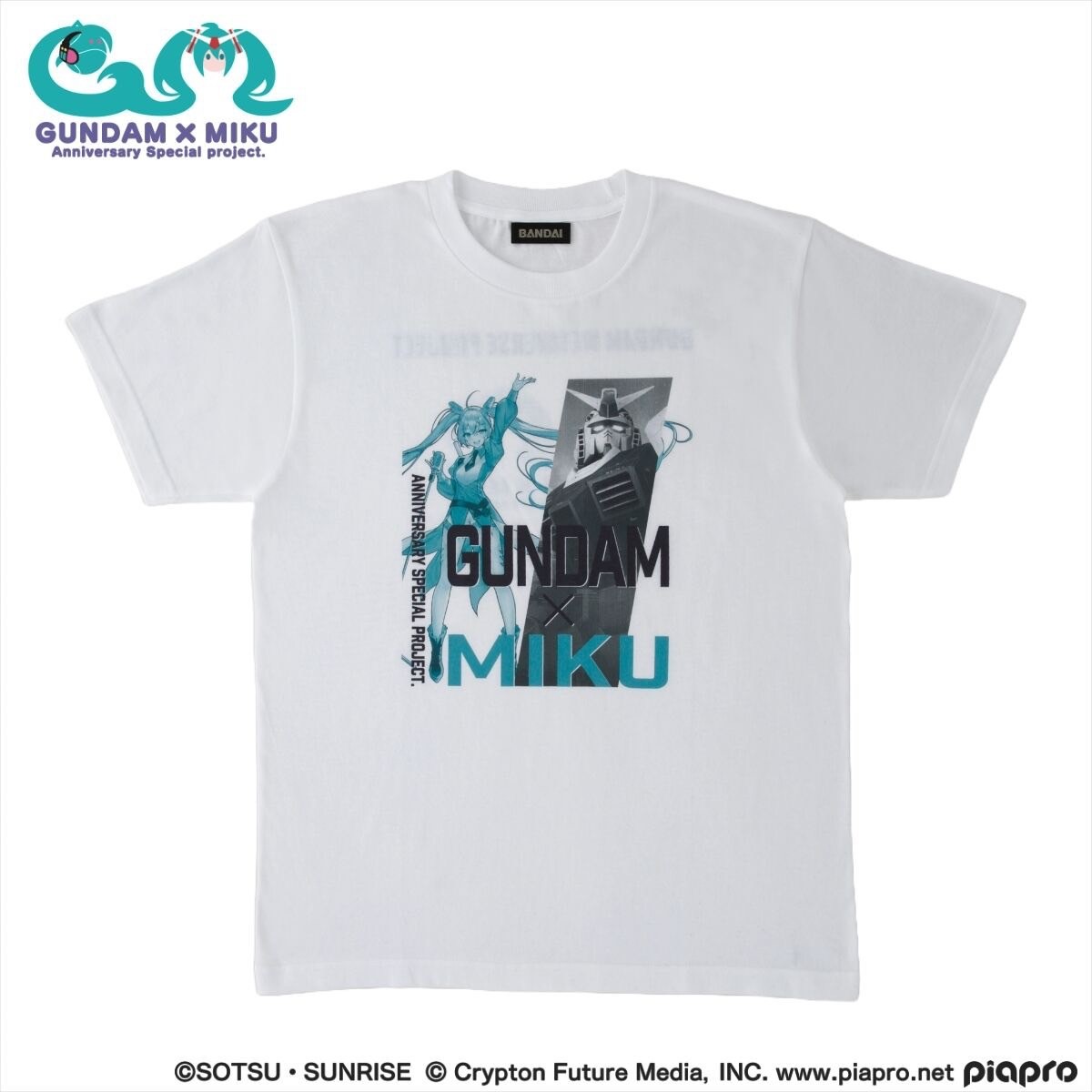 PRE-ORDER : Gundam x Hatsune Miku T-shirt