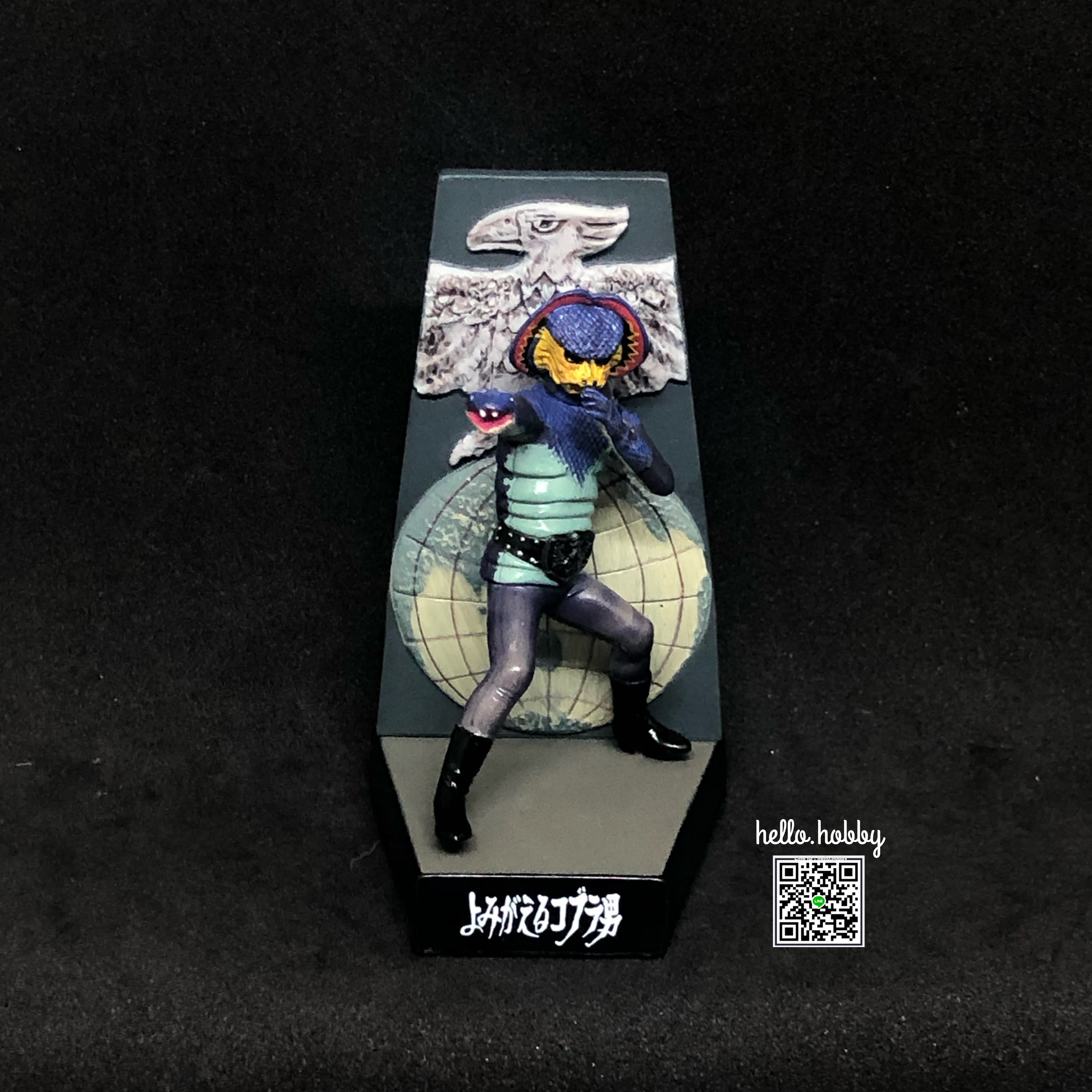 *งานจีน* Kamen Rider Kaijin Meikan 2 Kamen Rider Kaiju Monster Directory Diorama Figure (สารานุกรมมดแดง 2) (Set of 10)