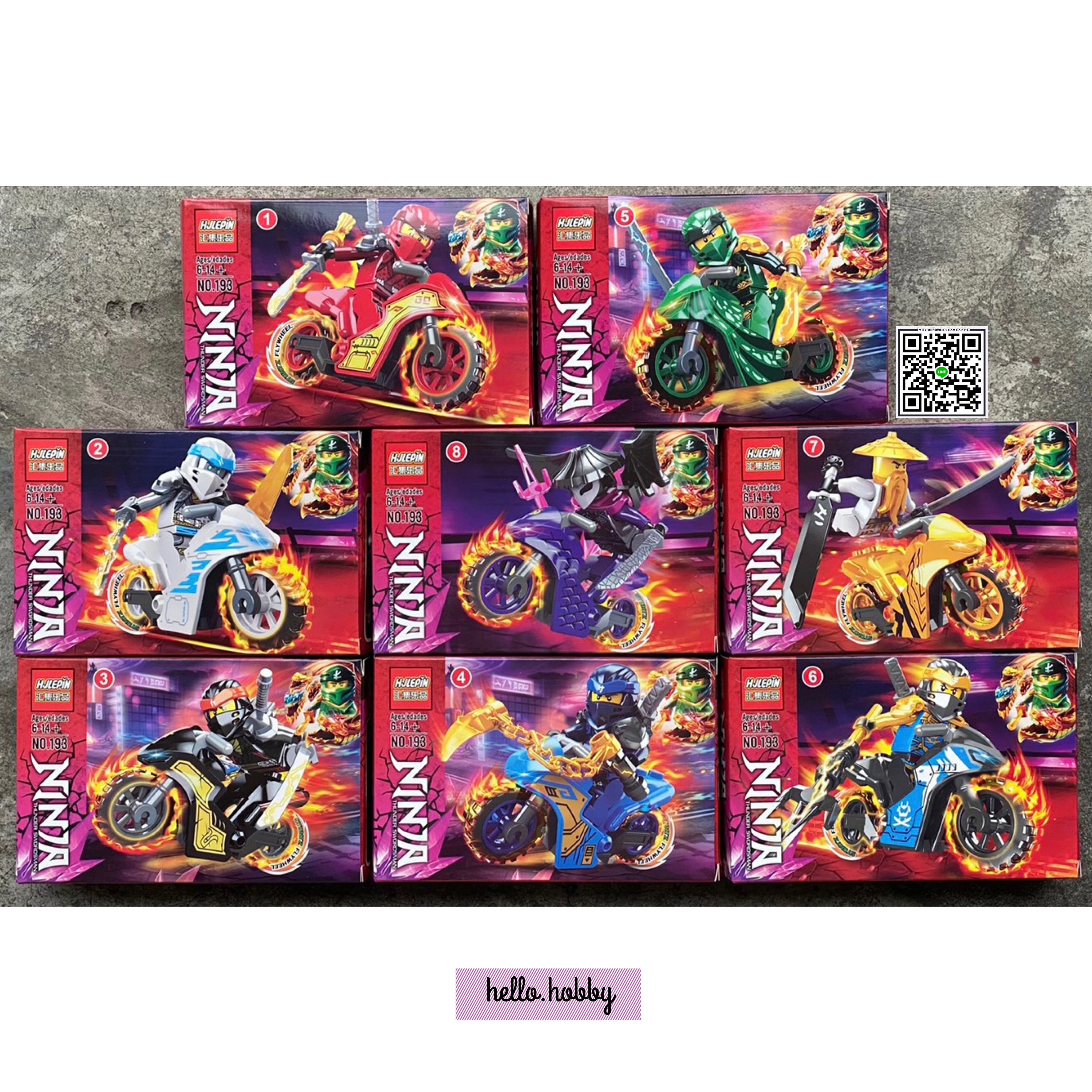 HJLEPIN 193 Ninjago