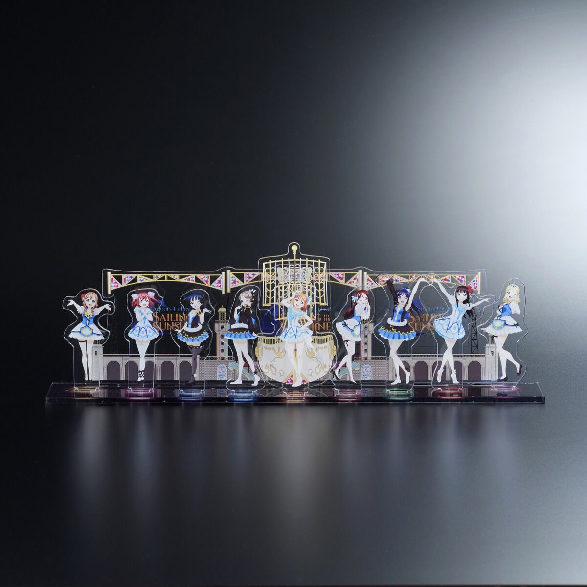 PRE-ORDER : Love Live! Sunshine!! Uranohoshi Girls' High School Store Live Stage Acrylic Diorama Aqours