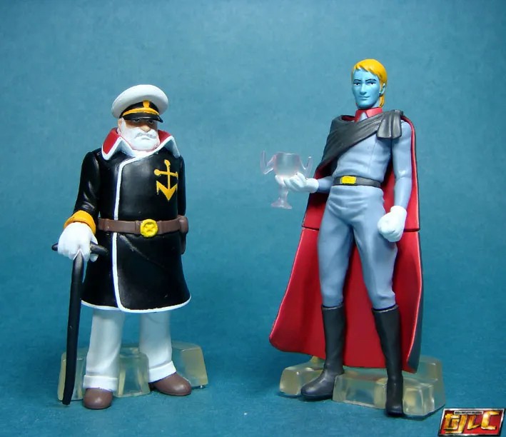 HGIF Star Blazers: Space Battleship Yamato Mini Figure Gashapon by Bandai (Set of 5)