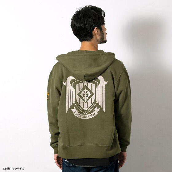 PRE-ORDER : STRICT-G.ARMS "Mobile Suit Gundam" Zip Hoodie with Patch