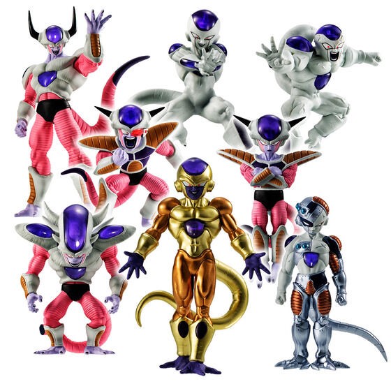 PRE-ORDER : HG Dragon Ball Z Frieza Complete Set