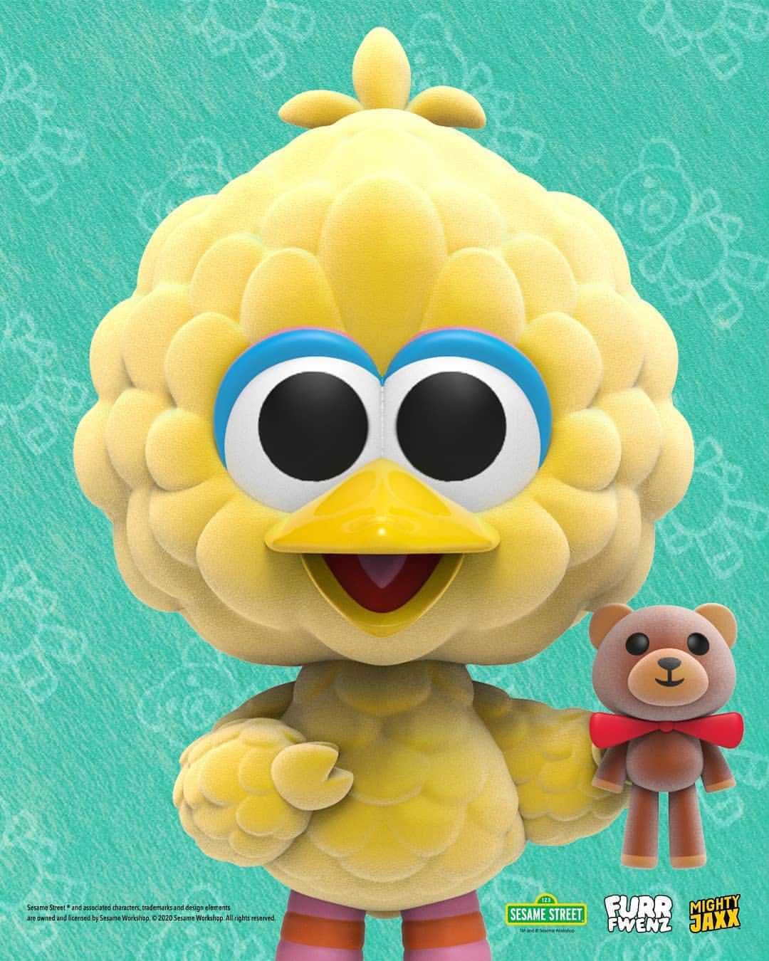 Fur Fwenz : Sesame Street Series Blind Box by Mighty Jaxx (Set of 6+3 secrets)