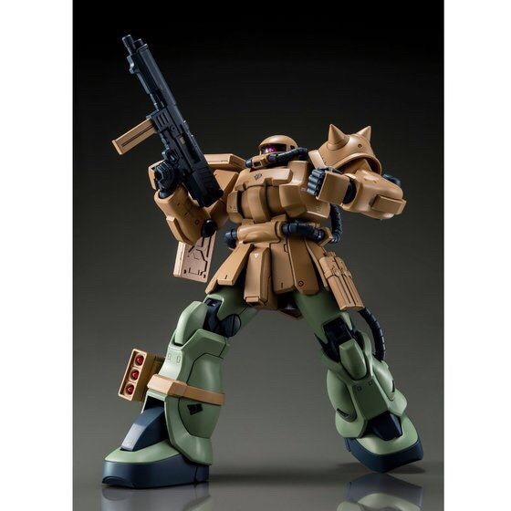 PRE-ORDER : MG 1/100 MS-06F-2 ZAKU II F2 (KINBAREID FORCES) PLASTIC MODEL
