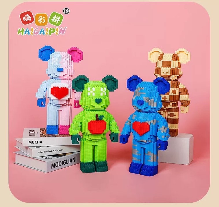Haicaipin 18086-18089 Bearbrick