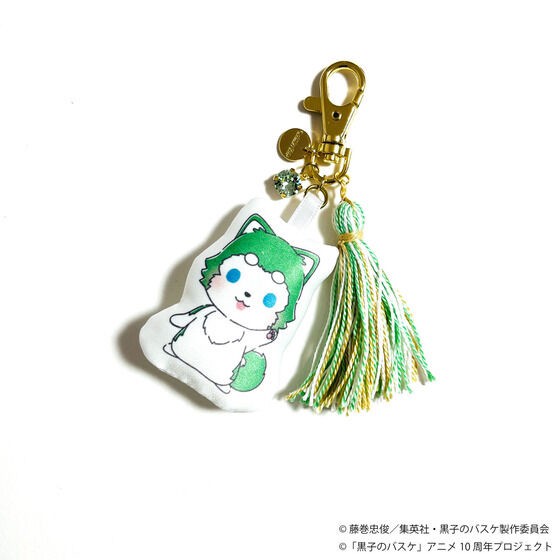 PRE-ORDER : Kuroko's Basketball x Lolii Collaboration Osanpo Nigo Cushion & Tassel Charm (7 types in total)
