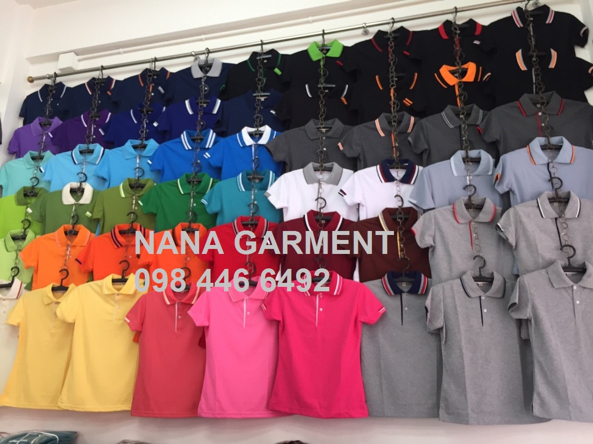 เสื้อโปโล พร้อมสกรีน พร้อมปัก รับทำเสื้อโปโลผ้าTK ขั้นต่ำ12ตัว รับผลิตเสื้อราคาถูก