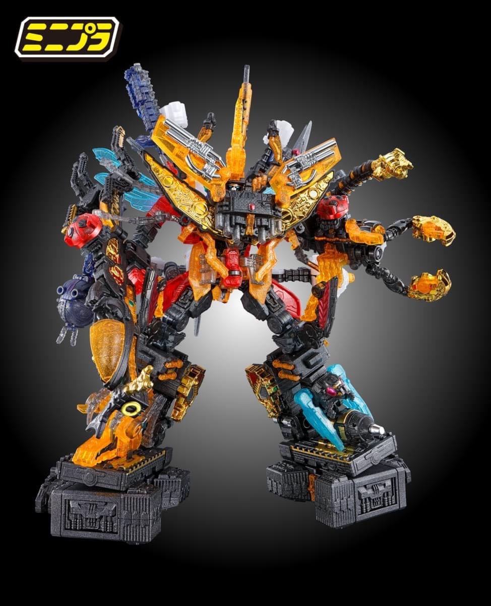 PRE-ORDER : Mini Pla Shugod Gattai Series PB God King-Ohger God Clear Plating ver.