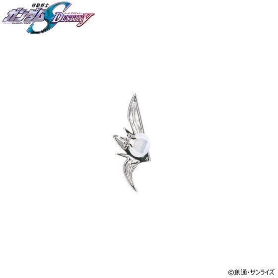 PRE-ORDER : Mobile Suit Gundam SEED DESTINY Face Series Ear Clip (for one ear) / Brooch / Pendant
