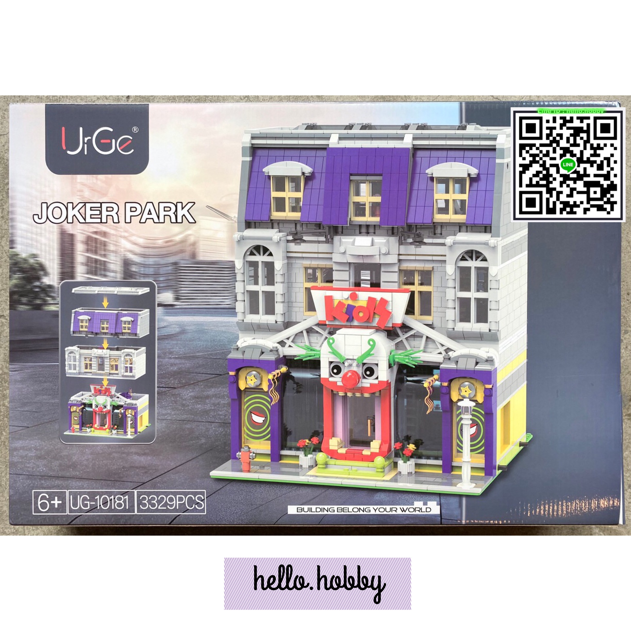Urge ug 10181 Joker Park 3329pcs
