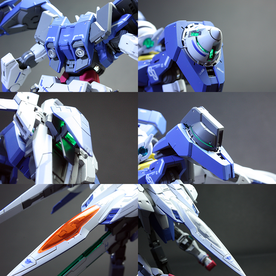 MG 1/100 GN-0000+GNR-010 OO Raiser by Bandai