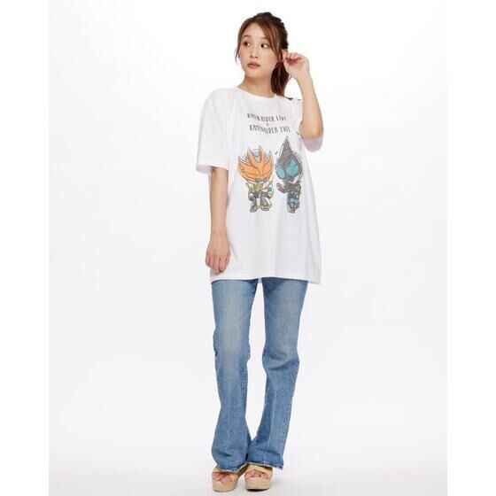 PRE-ORDER : Kamen Rider Revice Deformed T-shirt Two-shot Pattern First Edition