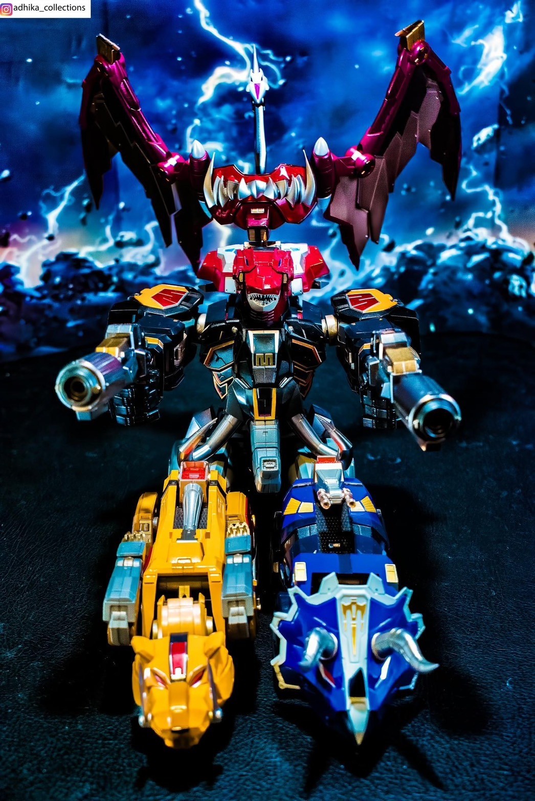 [Go! Kara Kuri Combine] Dino Megazord By Flame Toys
