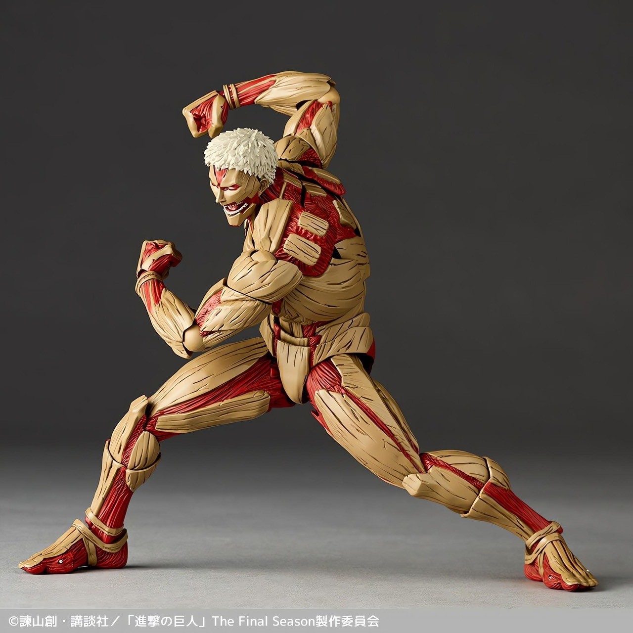 Pre-order : Revoltech Amazing Yamaguchi Attack on Titan Armored Titan by Kaiyodo
