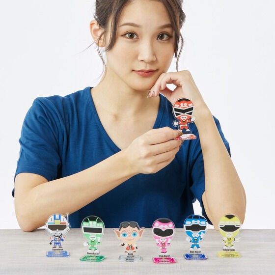 PRE-ORDER : Gekisou Sentai Carranger Deformed Acrylic Stand