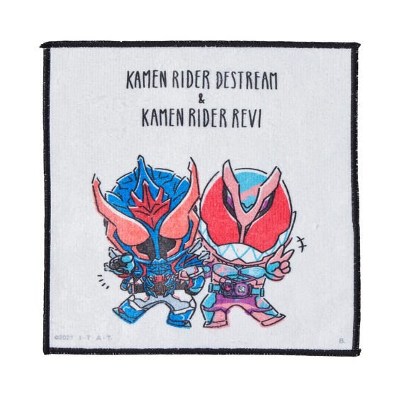 PRE-ORDER : Kamen Rider Revice Deformed Mini Towel Two-shot Pattern Second Edition