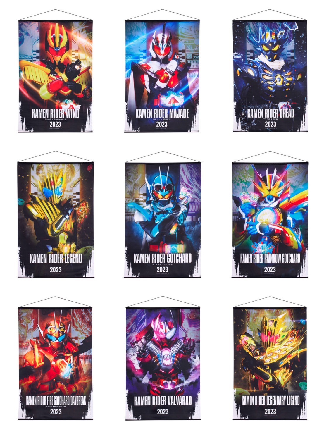 PRE-ORDER : Kamen Rider Gotchard B2 Tapestry