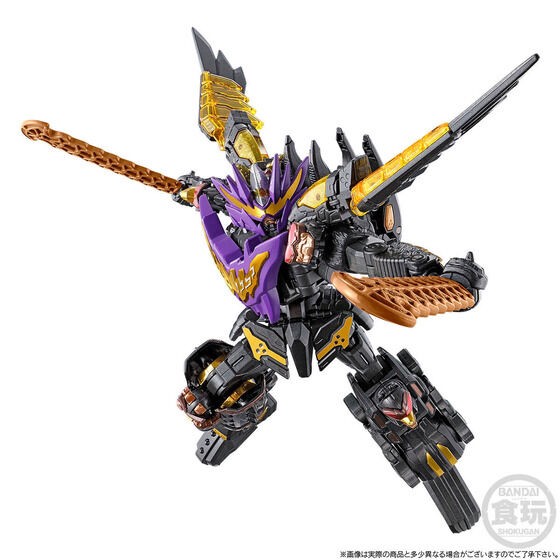 PRE-ORDER : Mini Pla Avataro GATTAI Series PB Black Onitaijin Murasame