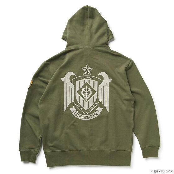 PRE-ORDER : STRICT-G.ARMS "Mobile Suit Gundam" Zip Hoodie with Patch
