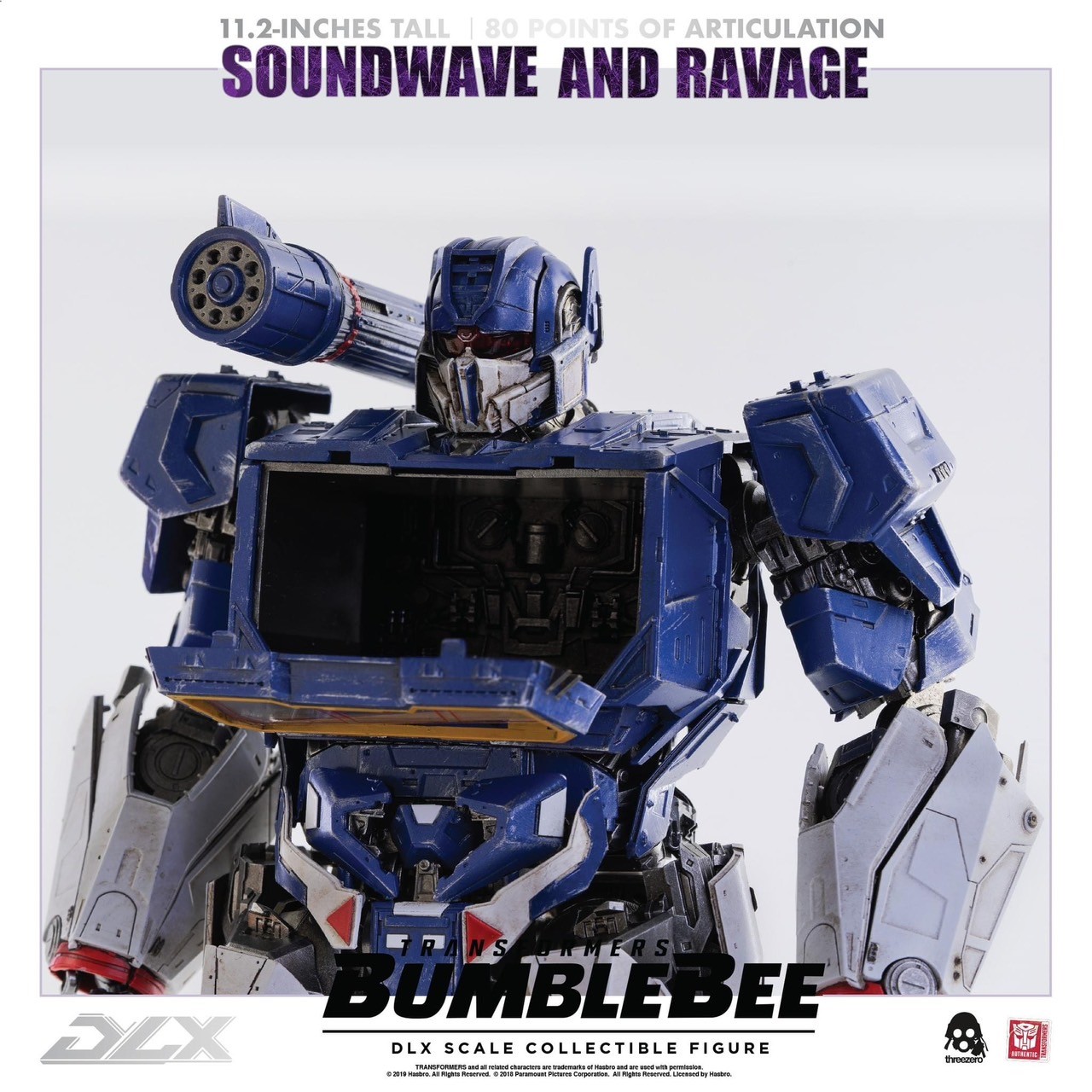 Pre-order : Transformers BUMBLEBEE DLX Soundwave and Ravage by ThreeZero (Reissue)