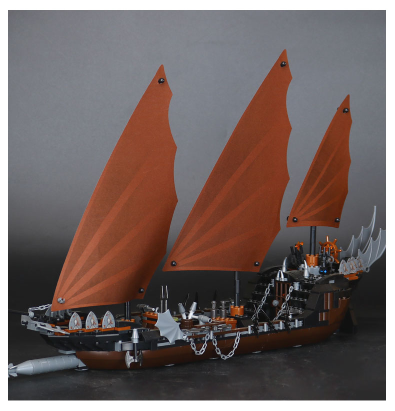Lepin 16018 The Lord of the Rings Pirate Ship Ambush 756pcs