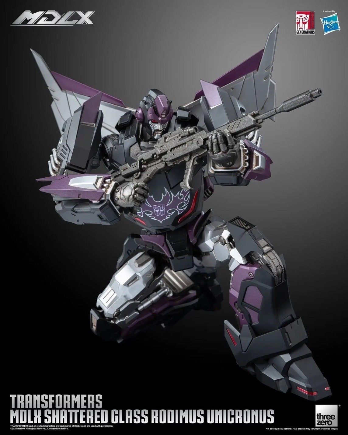 Pre-order : Transformers MDLX Shattered Glass Rodimus Unicronus by ThreeZero