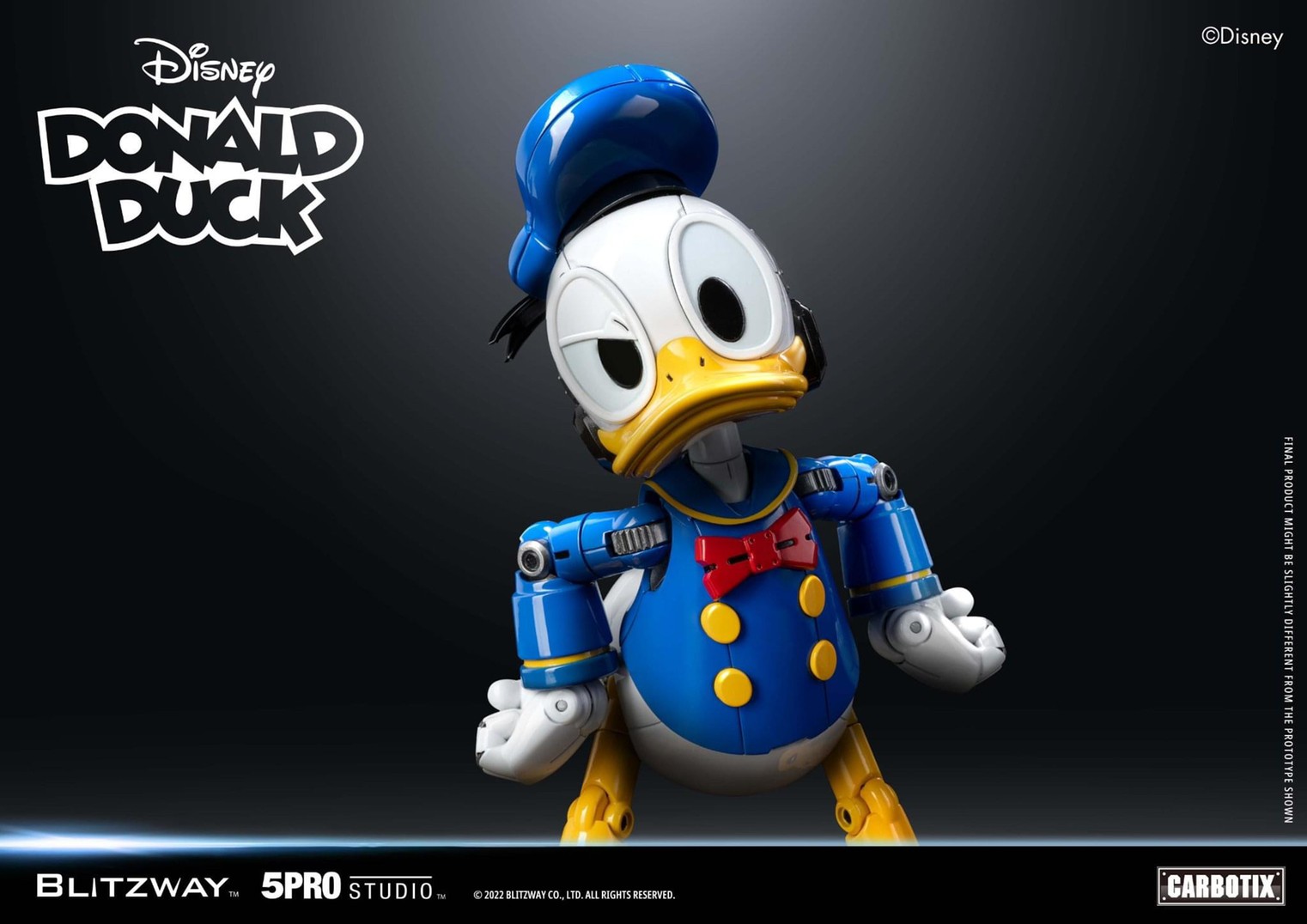 CARBOTIX Disney Characters Series Mickey Mouse / Donald Duck / Stitch by Blitzway x 5Pro Studio