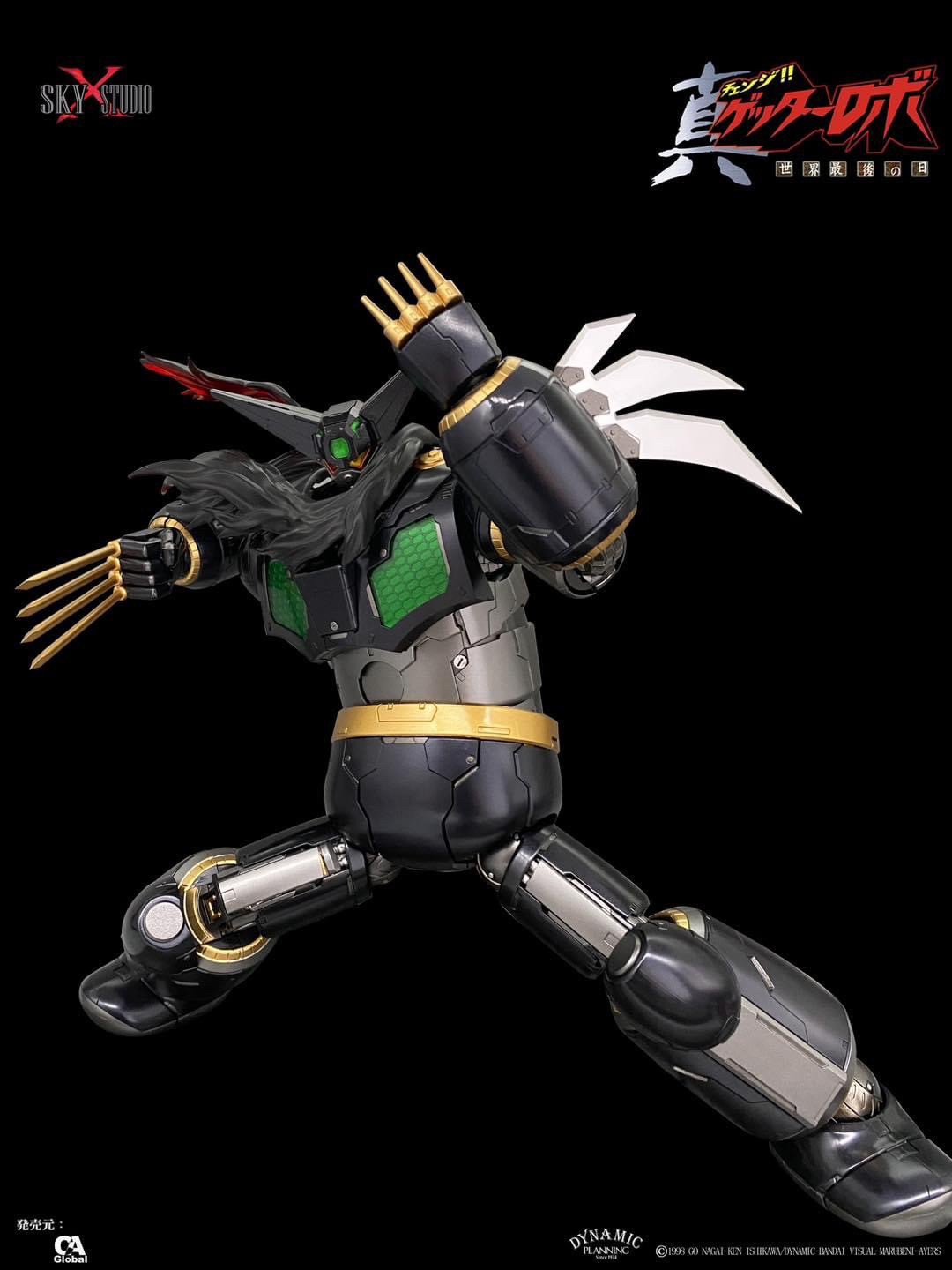 Pre-order : "Getter Robot: The Last Day" Black Getter by Sky X Studio