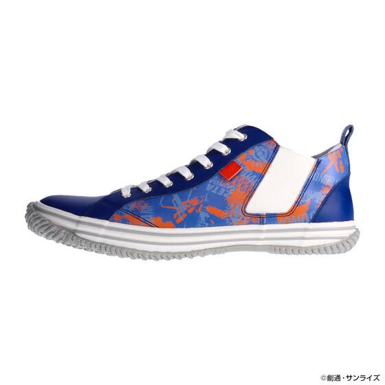 PRE-ORDER : STRICT-G SPINGLE MOVE "Mobile Suit Z Gundam" Leather Sneakers