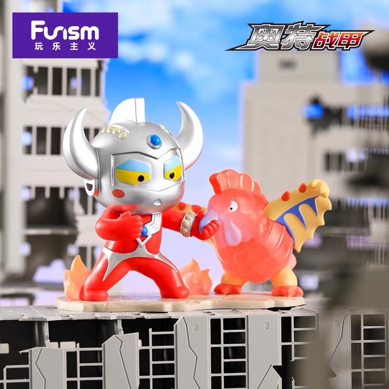 Ultraman - Ultra Battle Armor Q Version Terman Scene by Jin Jiang Toys (Set of 6+2secret)