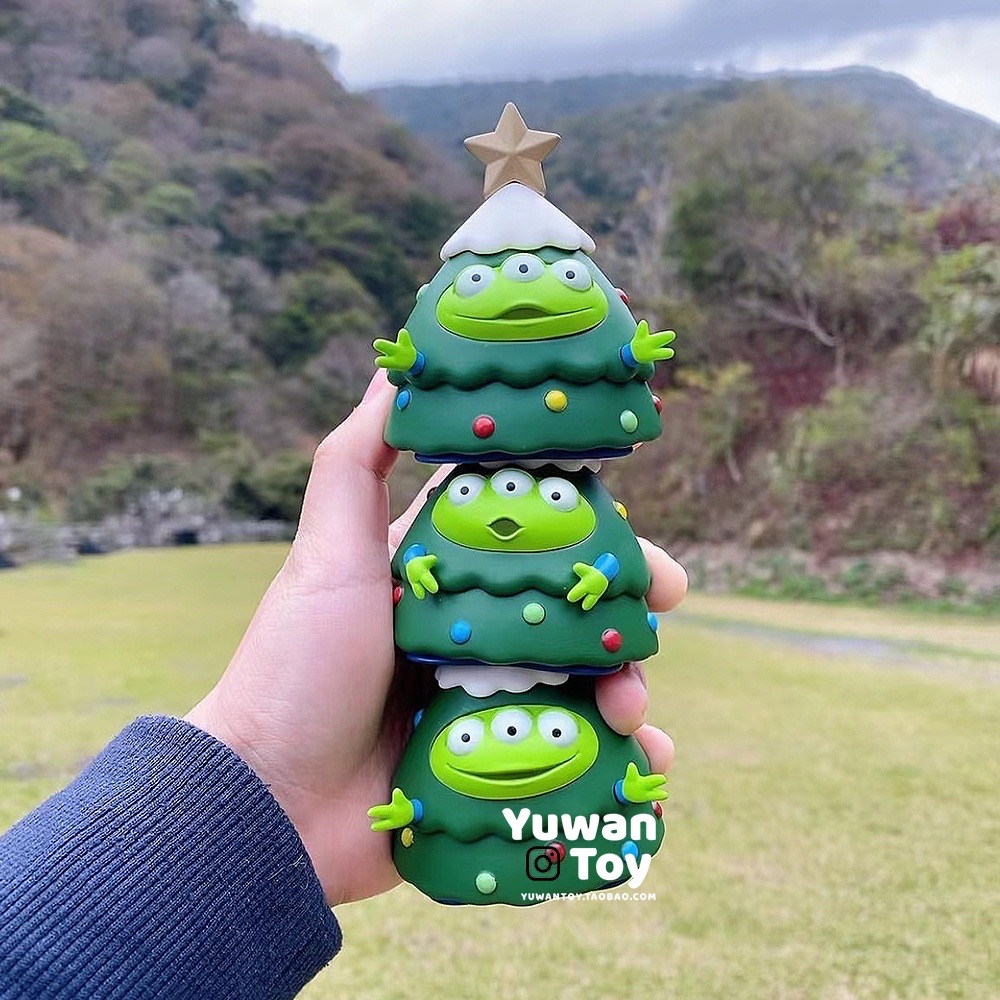 Toy Story - Aliens Little Christmas Tree Ornaments - Stackable Toy by Soap Studio