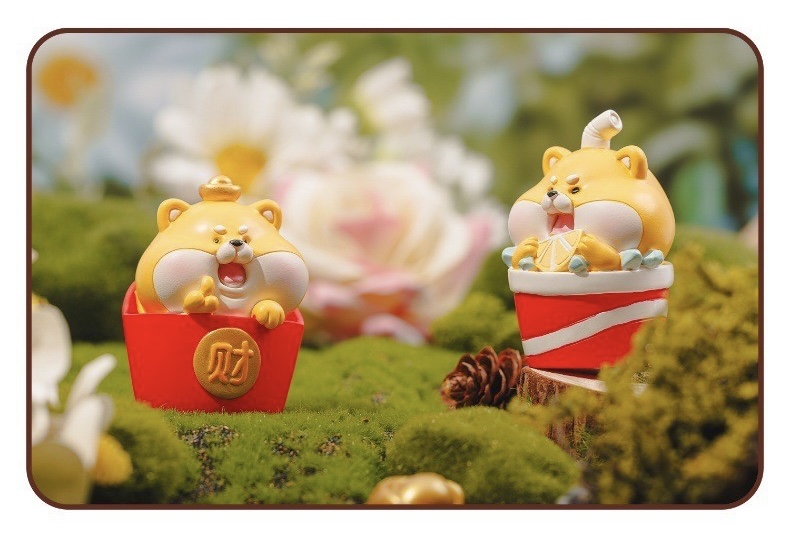 โมเดล ได้ 1 ตัว | Lucky Shiba Dog - More Than Billion Dollars Series by Romantic Light