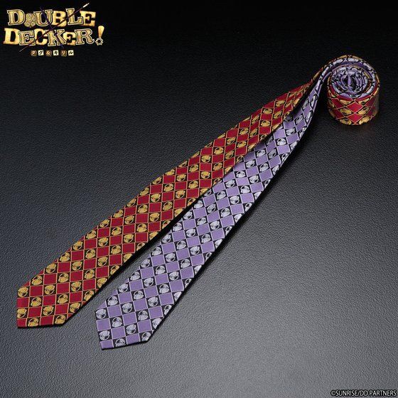 PRE-ORDER : DOUBLE DECKER! Doug & Cyril SEVEN-O Pattern Tie