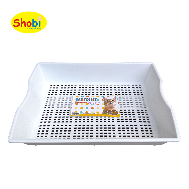 กระบะทรายแมวทรงเหลี่ยม