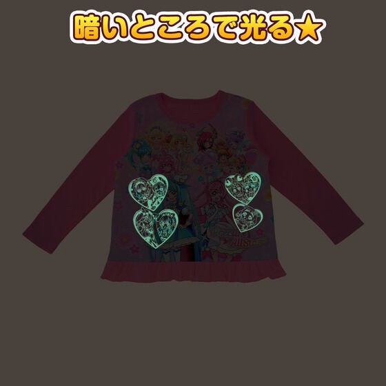 PRE-ORDER : Pretty Cure 2TOPS Pajamas 23SS