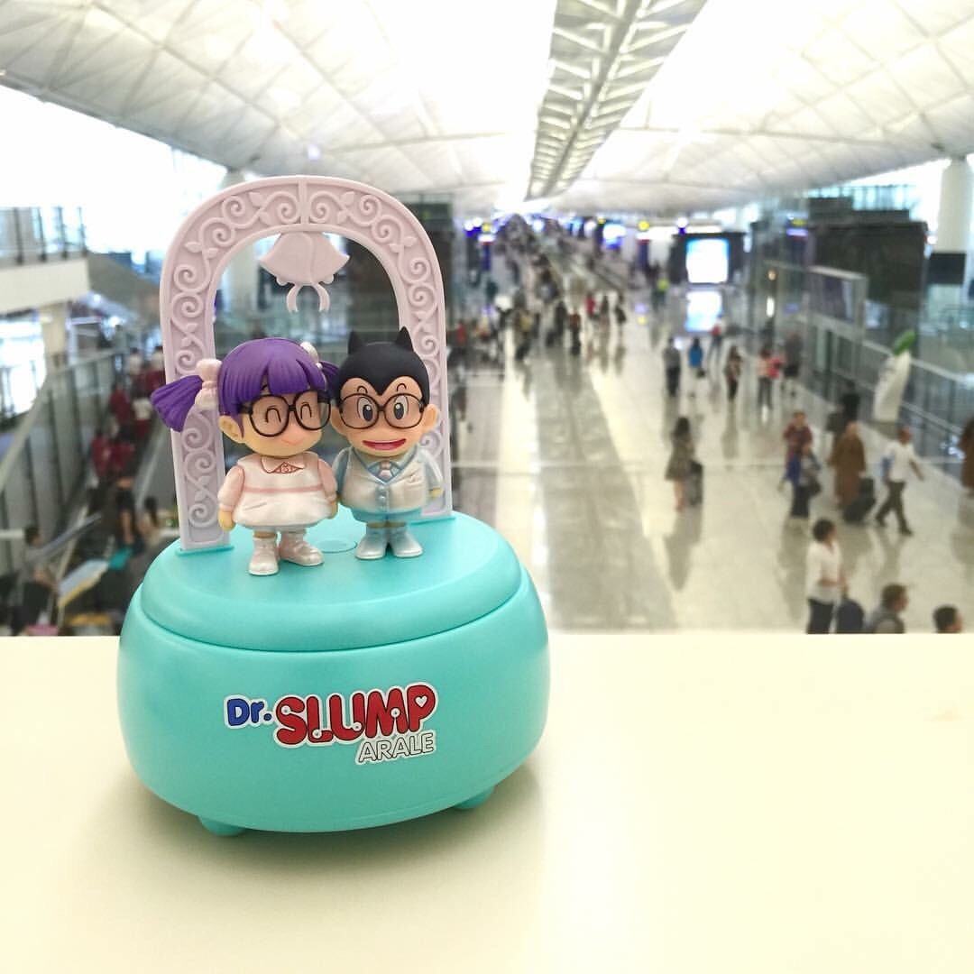 MB01 Dr. Slump Arale Music Box - Wedding Version by Kids Logic