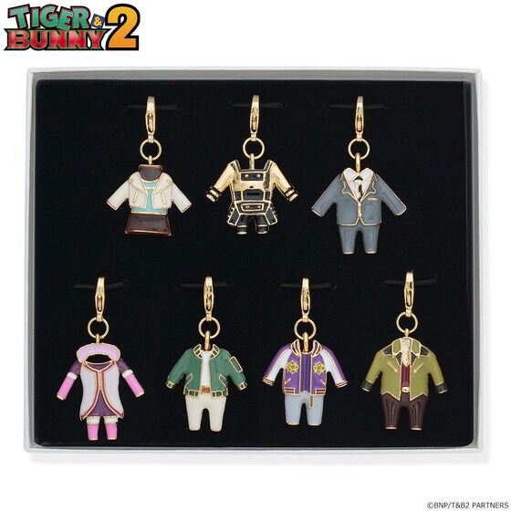 PRE-ORDER : TIGER & BUNNY 2 Accessory Charm Set (2 types)