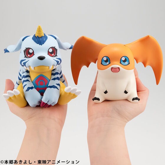 PRE-ORDER : Rukappu Digimon Adventure Gabumon & Patamon Set [Limited: with Cushion]