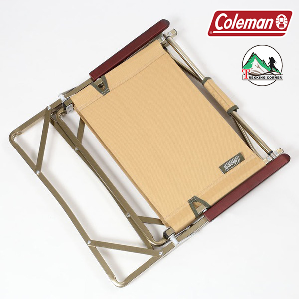 Coleman Fireplace Folding Chair Beige