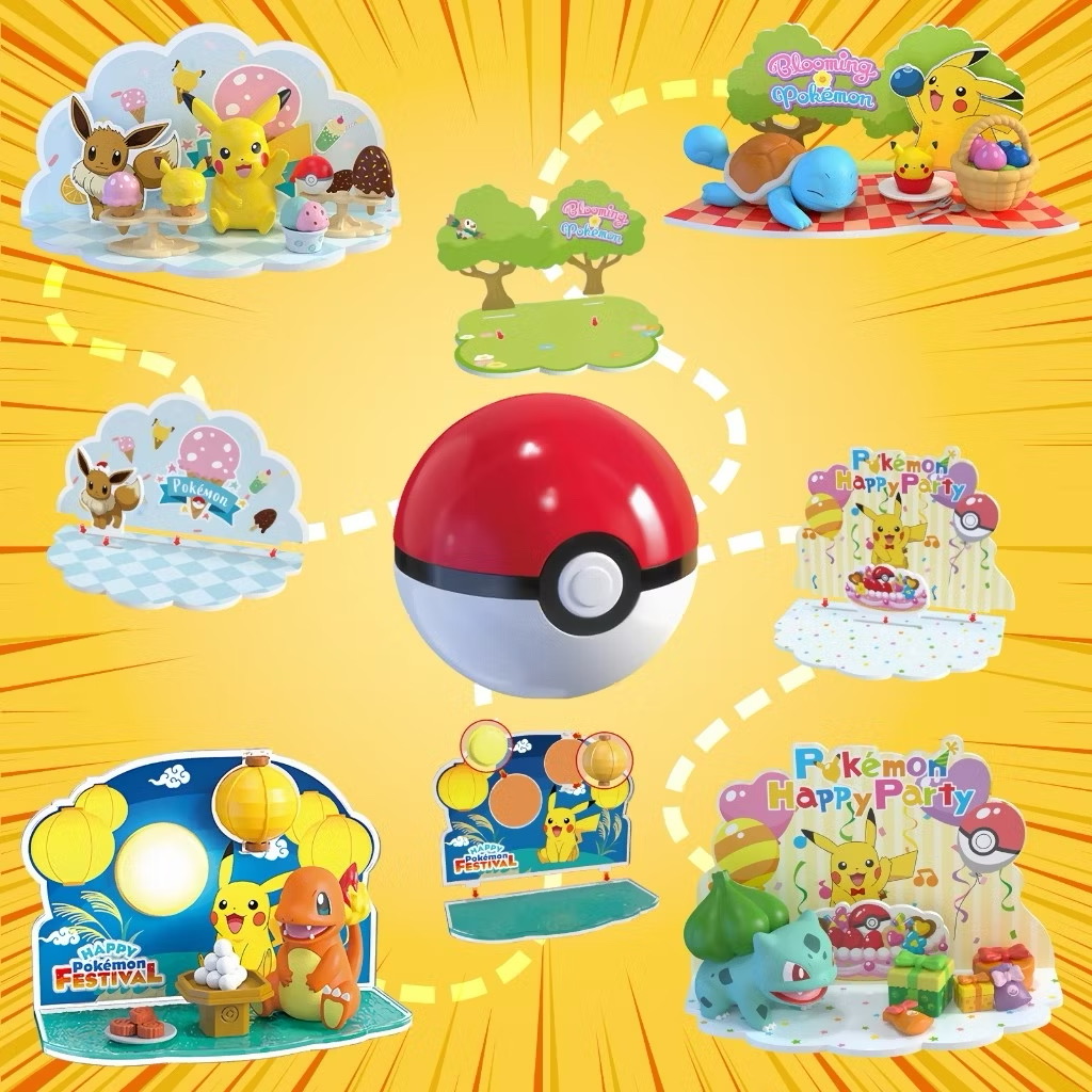 Pokemon - Blooming Pokemon Scene Set Series by Shifeng Culture