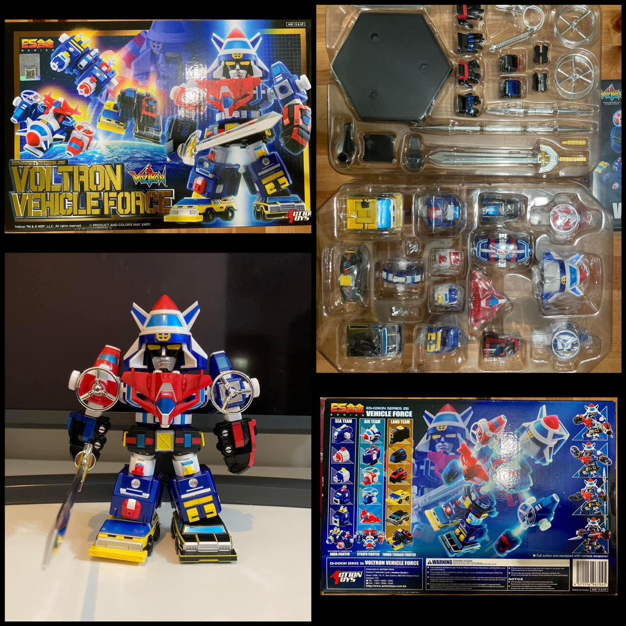 ES Gokin - Dairugger / Voltron Vehicle Force by Action Toys