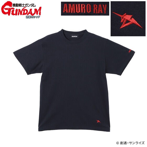 PRE-ORDER : Mobile Suit Gundam Mark Basic Line Embroidery T-shirt