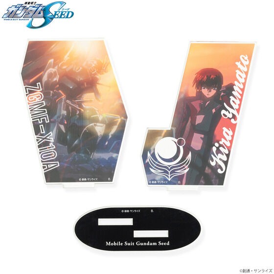 PRE-ORDER : Mobile Suit Gundam SEED Opening Scene Acrylic Stand
