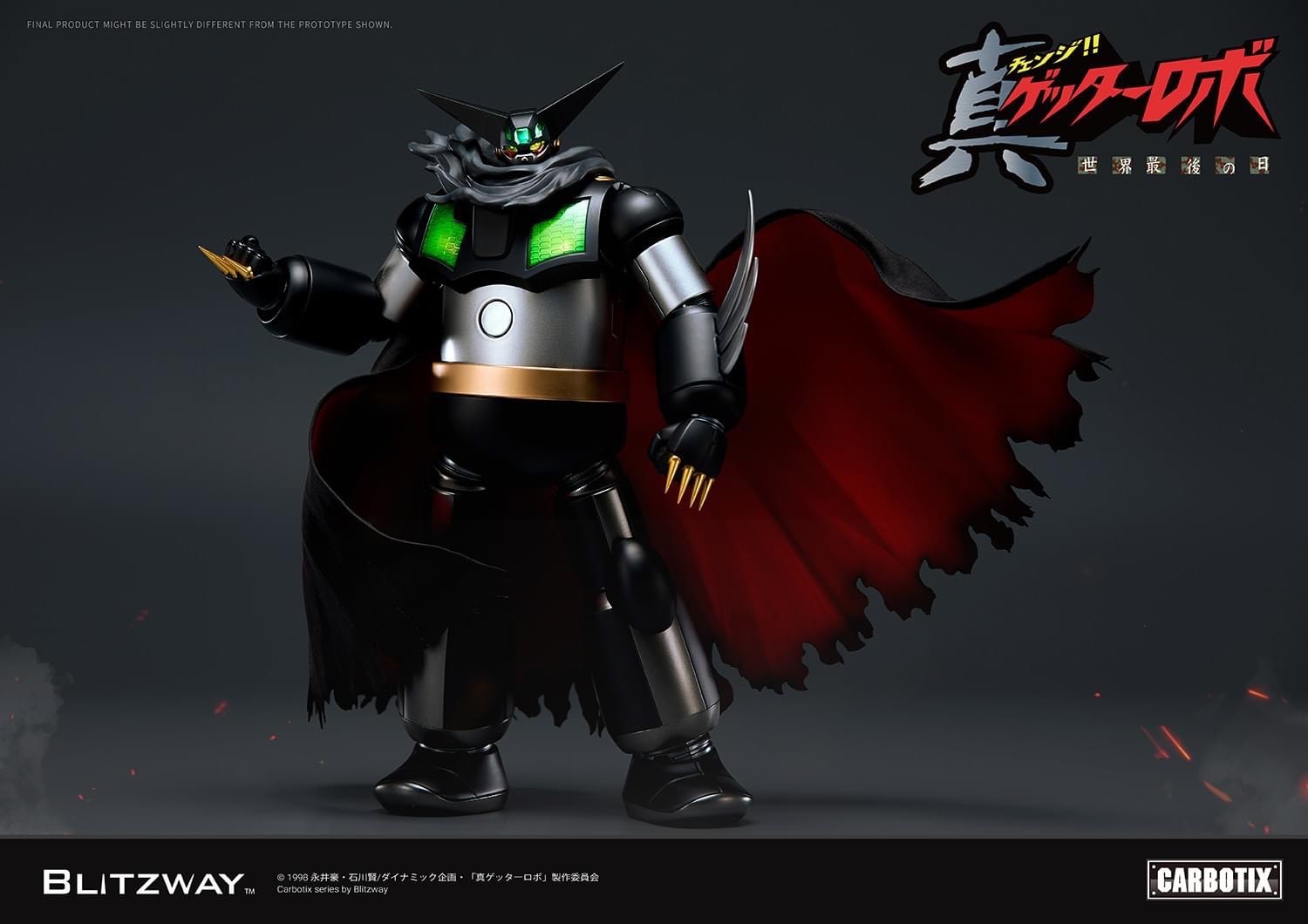 CARBOTIX - Black Getter by Blitzway (มีกล่องน้ำตาล)