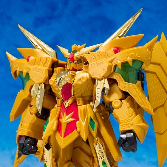PRE-ORDER : GANSO SD GUNDAM WORLD Golden God Superior Kaiser / Sun God Kaiser