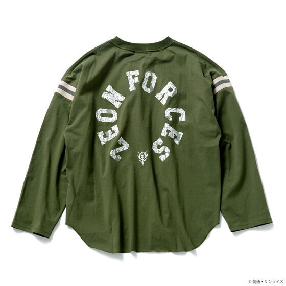 PRE-ORDER : STRICT-G.Fab Goodwear "Mobile Suit Gundam" Football Long Sleeve T-shirt